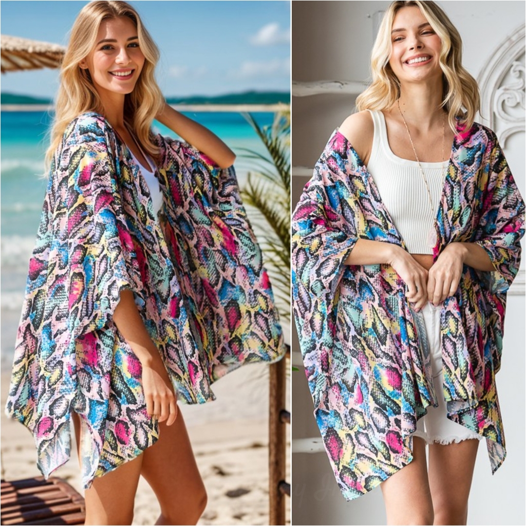 Vibrant Viper Cardigan